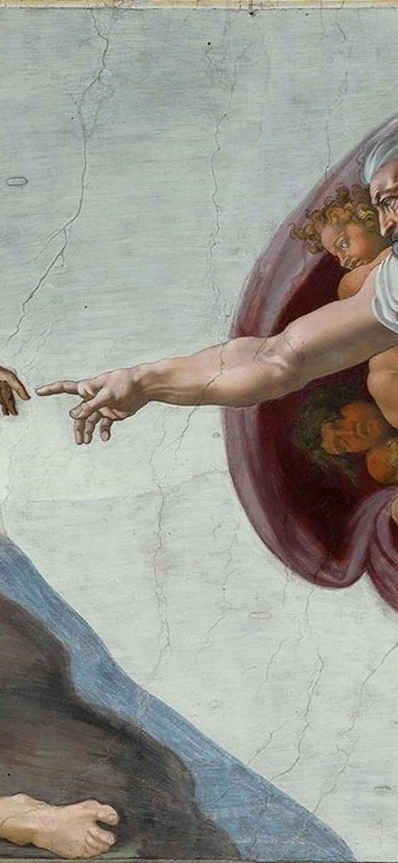 The Creation of Adam wallpaper preview