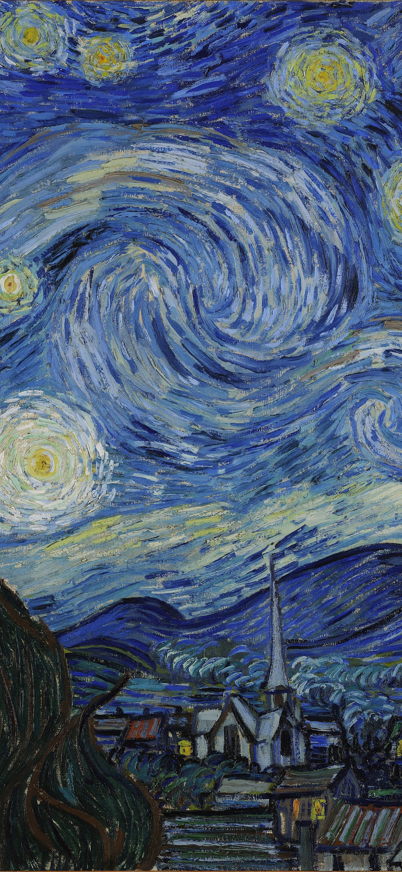 The Starry Night wallpaper preview